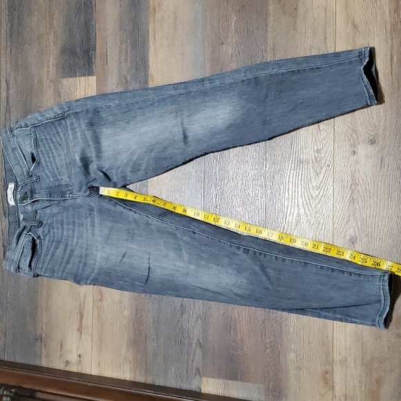 Madewell Denim - Madewell grey wash 9" high riser skinny skinny jeans euc